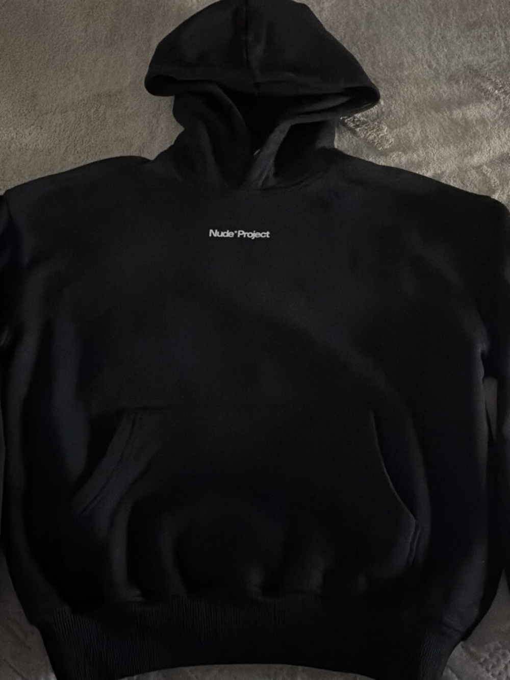 Nude project black hoodie XS brand new with tags